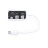 Hub USB Personnalisé High Tech - Hevan Couleurs : blanc impression haute définition