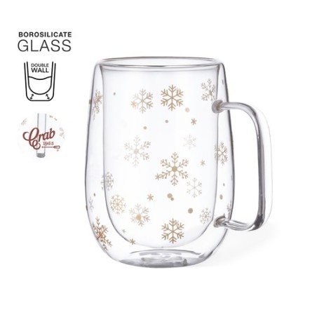 Mug Isotherme Personnalisable Doglex Matières : borosilicate
