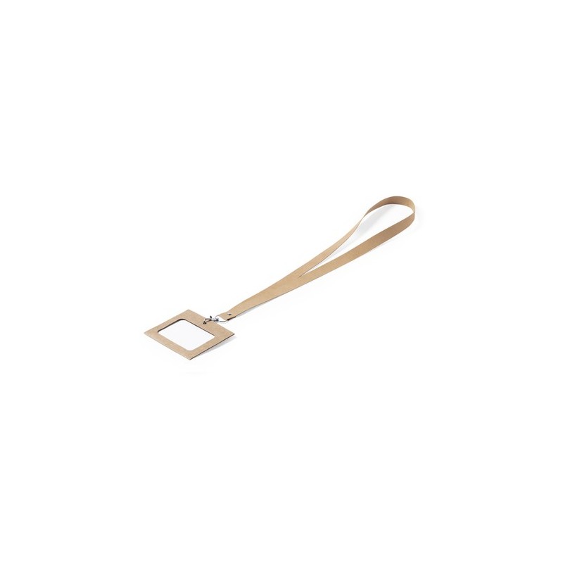 Lanyard Publicitaire Nerthus - Éco-responsable et Personnalisé Matières : carton recyclé cadeau entreprise pas cher