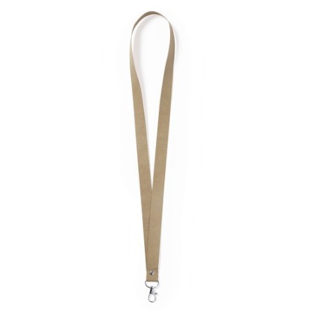 Lanyard Publicitaire Nerthus - Éco-responsable et Personnalisé Matières : carton recyclé impression haute définition