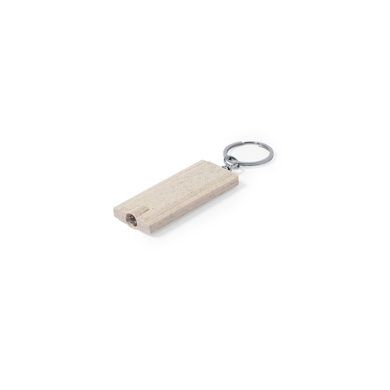 Porte-Clés Éco-responsable Personnalisé Lampe Tasex pas cher Matières : ABS Couleurs : naturel cadeau entreprise pas cher