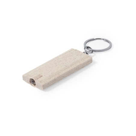 Porte-Clés Éco-responsable Personnalisé Lampe Tasex pas cher Matières : ABS Couleurs : naturel cadeau entreprise pas cher