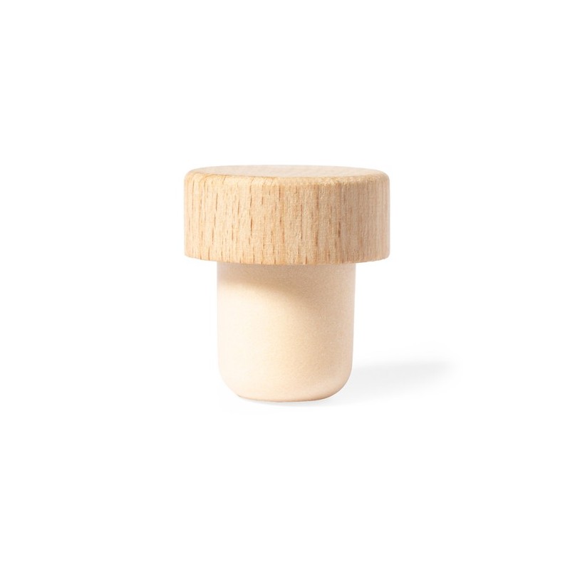 Bouchon Éco-responsable Personnalisé pour Vin - Filden Matières : bois personnalisable avec votre logo