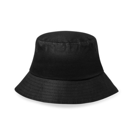 Bonnet Personnalisé en Coton Recyclé Madelyn Matières : coton recyclé Couleurs : noir impression haute définition