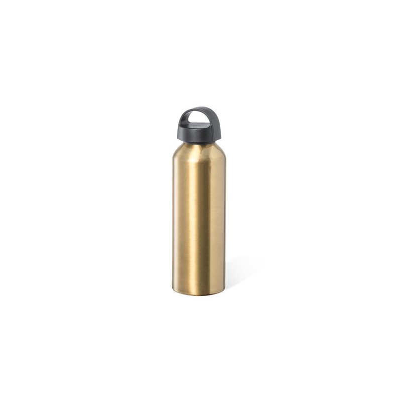 Gourde Personnalisable 800 ml - Bidon Carthy Matières : aluminium Couleurs : doré impression haute définition