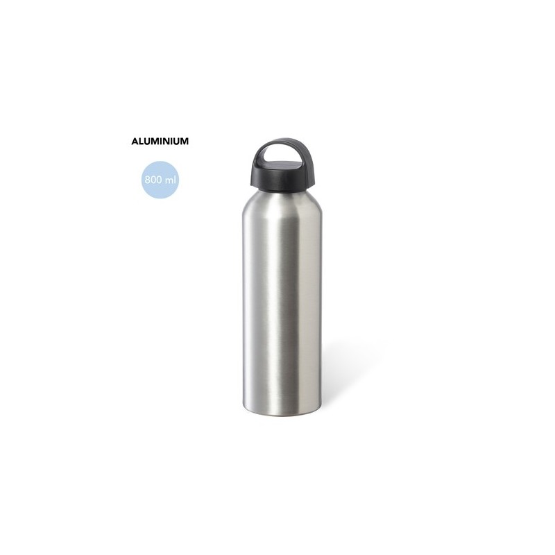 Gourde Personnalisable 800 ml - Bidon Carthy Matières : aluminium Couleurs : rouge accessoire événementiel unique