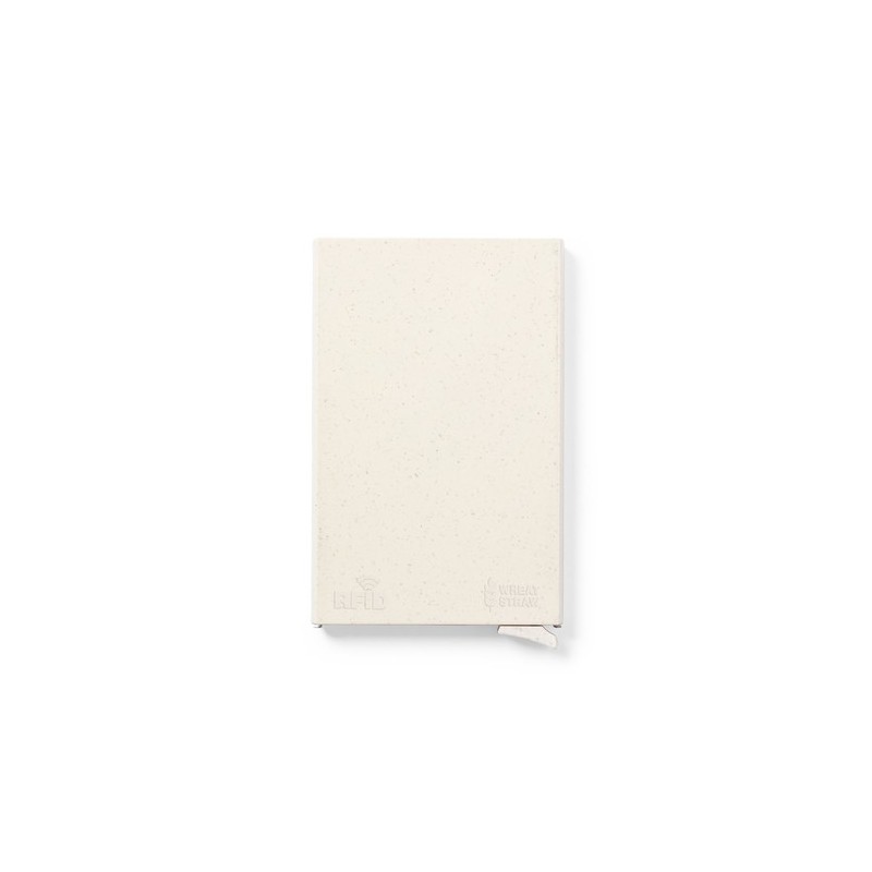 Porte-Cartes Éco-responsable et Sécurisé Personnalisé - Faxol Matières : ABS Couleurs : naturel