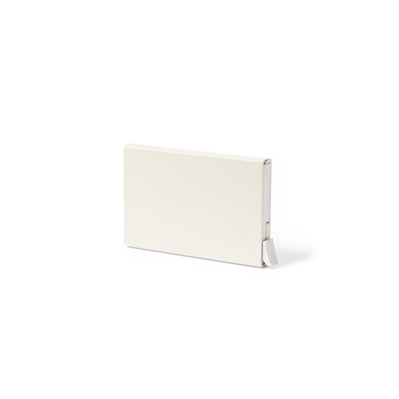 Porte-Cartes Éco-responsable et Sécurisé Personnalisé - Faxol Matières : ABS Couleurs : naturel cadeau entreprise pas cher