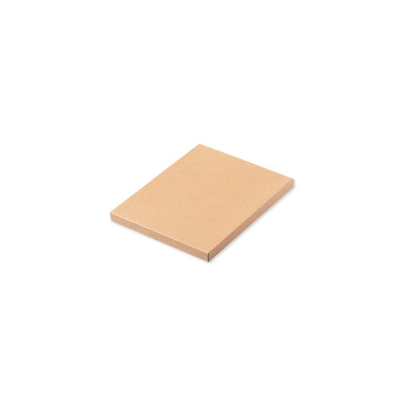 Set Éco-responsable Personnalisé de Cahier et Stylo Nauthax Matières : cuir recyclé Couleurs : marron cadeau collaborateur premi