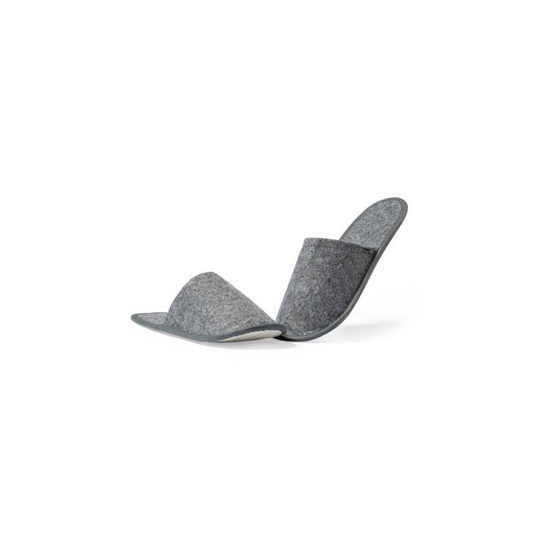 Pantoufles Éco-responsables Confortables Kaicel Matières : PET recyclé Couleurs : gris impression haute définition