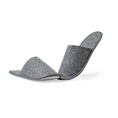 Pantoufles Éco-responsables Confortables Kaicel Matières : PET recyclé Couleurs : gris impression haute définition