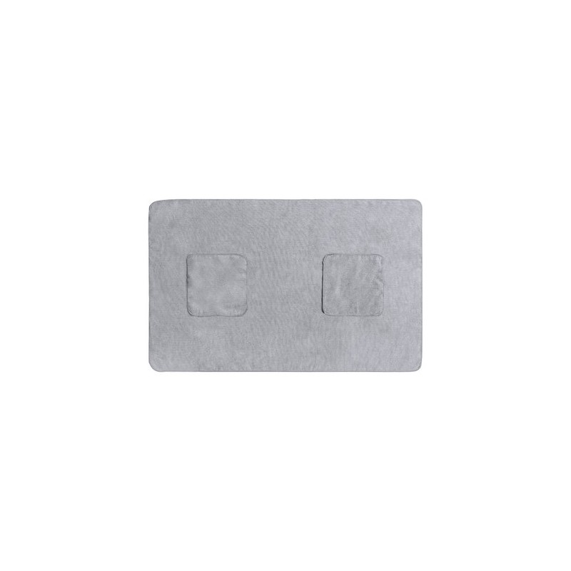 Serviette Personnalisée Éco-responsable pour Animaux de Compagnie Yelyn Matières : polyester Couleurs : gris