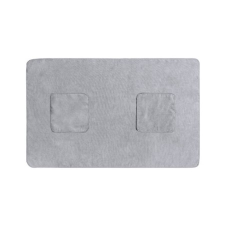 Serviette Personnalisée Éco-responsable pour Animaux de Compagnie Yelyn Matières : polyester Couleurs : gris