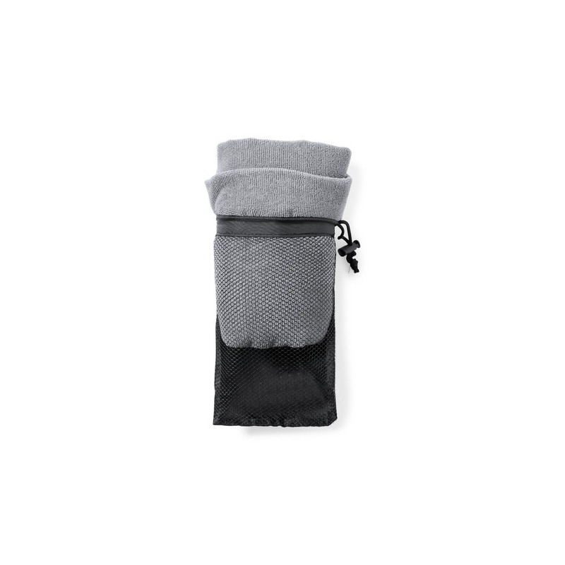 Serviette Personnalisée Éco-responsable pour Animaux de Compagnie Yelyn Matières : polyester Couleurs : gris goodies publicitair
