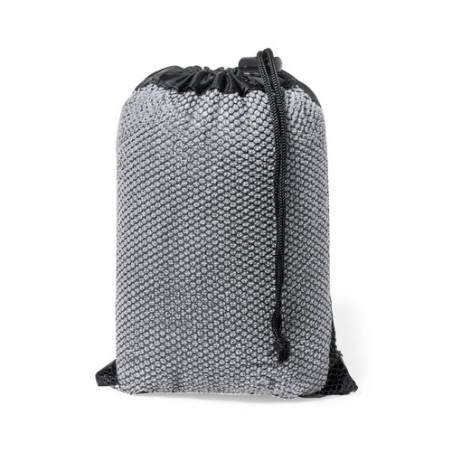 Serviette Personnalisée Éco-responsable pour Animaux de Compagnie Yelyn Matières : polyester Couleurs : gris impression haute dé
