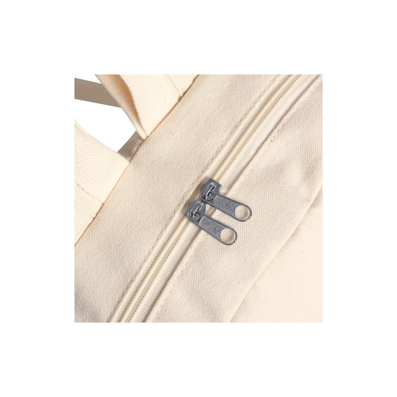 Sac à Dos Éco-responsable Personnalisable Saunders Matières : coton organique Couleurs : naturel impression haute définition