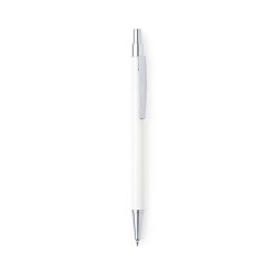 Stylo Éco-responsable Personnalisable Paterson Matières : aluminium recyclé  Couleurs : blanc