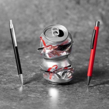 Stylo Éco-responsable Personnalisable Paterson Matières : aluminium recyclé  Couleurs : blanc accessoire événementiel unique