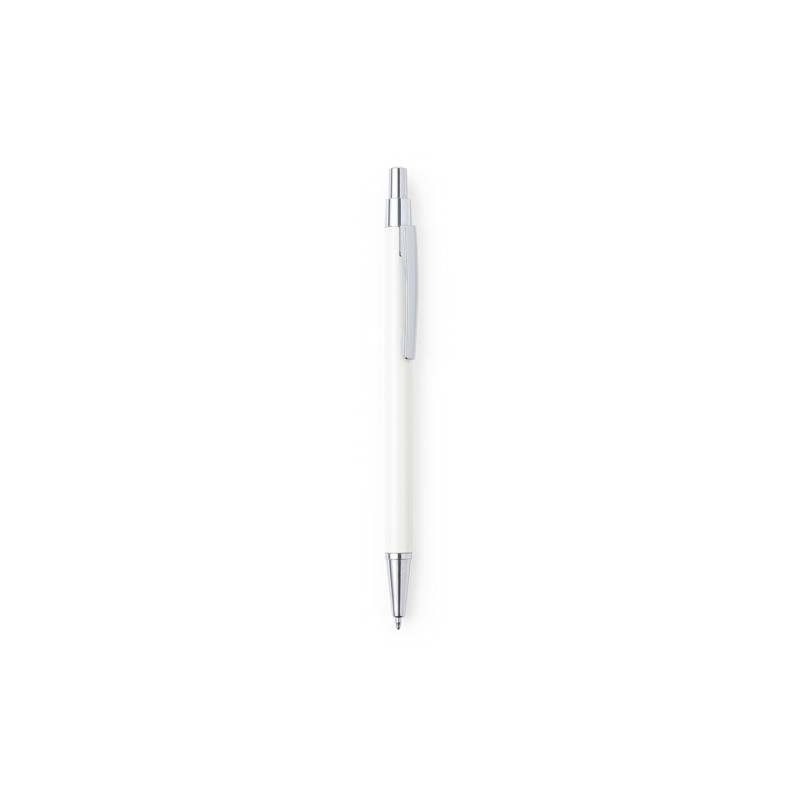Stylo Éco-responsable Personnalisable Paterson Matières : aluminium recyclé  Couleurs : blanc cadeau collaborateur premium