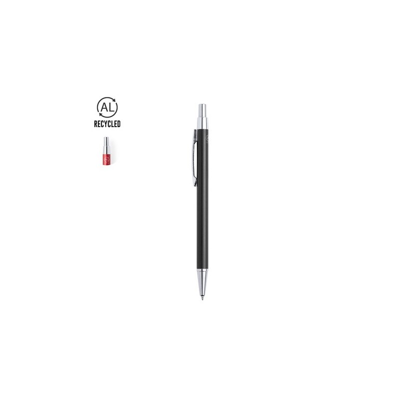 Stylo Éco-responsable Personnalisable Paterson Matières : aluminium recyclé  Couleurs : bleu cadeau collaborateur premium