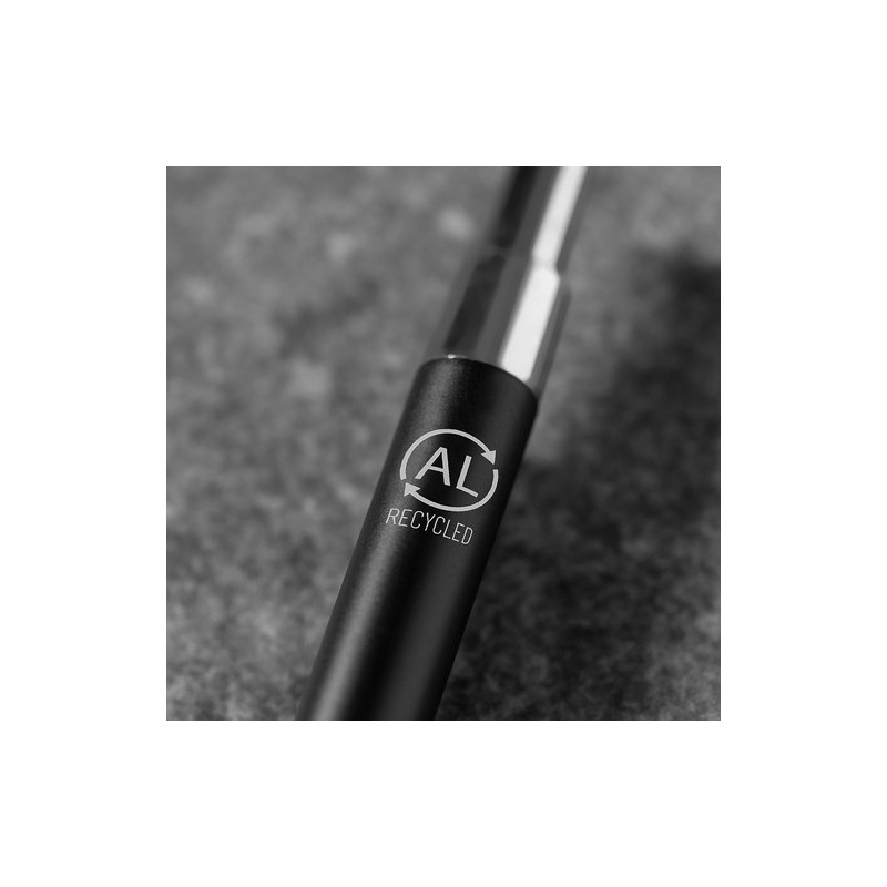 Stylo Éco-responsable Personnalisable Paterson Matières : aluminium recyclé  Couleurs : bleu personnalisation rapide en France