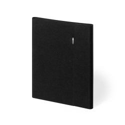 Porte-Documents Éco-responsable Personnalisé de la marque Neseby Couleurs : noir Matières : polyester recyclé