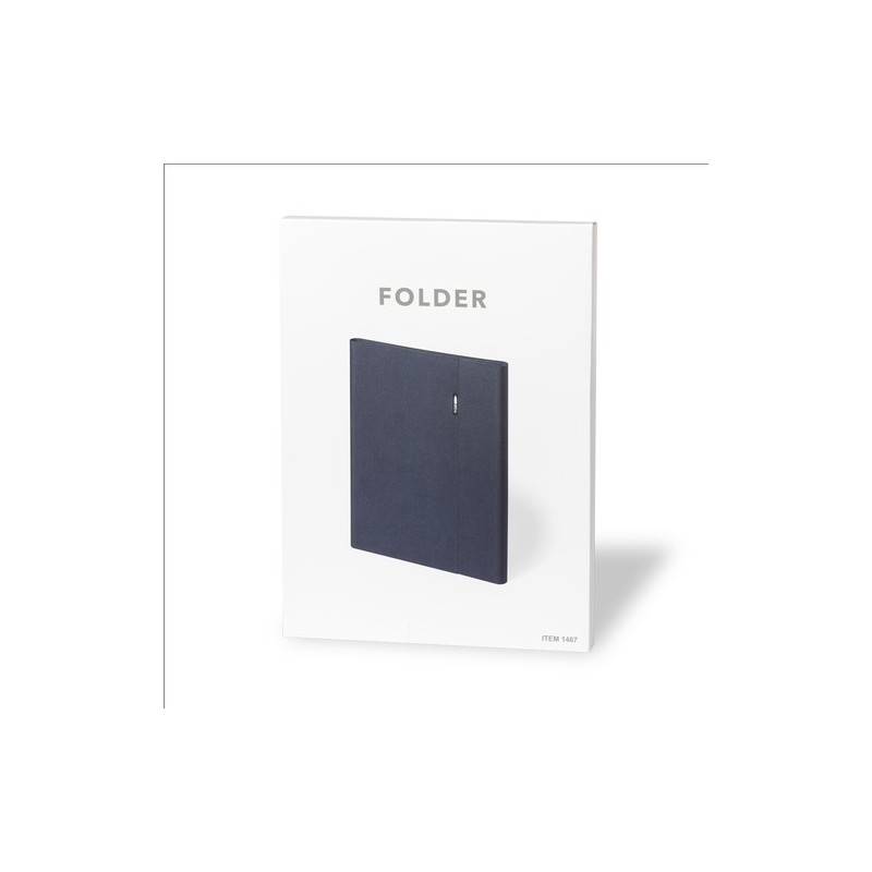 Porte-Documents Éco-responsable Personnalisé de la marque Neseby Couleurs : noir Matières : polyester recyclé cadeau collaborate