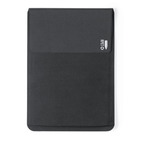 Housse Multifonction Personnalisée Durable et Pratique pour Ordinateur Broomer Couleurs : noir Matières : polyester recyclé pers