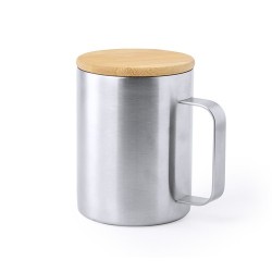 Tasse Thermique Éco-Design Personnalisée - Ricaly Matières : bambou 2