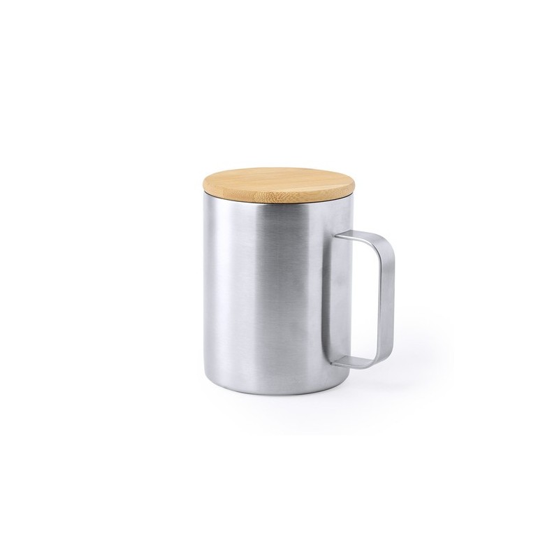 Tasse Thermique Éco-Design Personnalisée - Ricaly Matières : bambou personnalisable avec votre logo