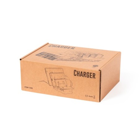 Chargeur Éco-responsable et Pratique Personnalisé Pas Cher - Lupint Matières : bambou marquage laser ultra précis