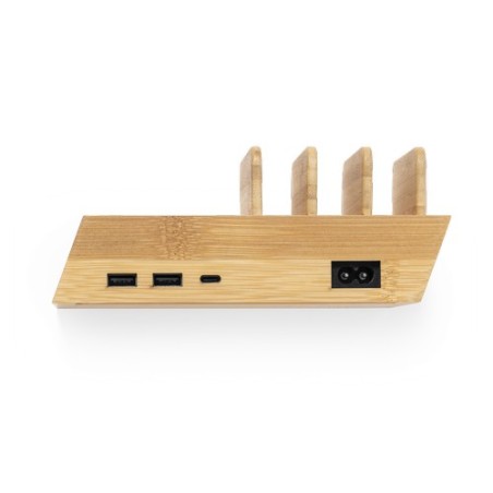 Chargeur Éco-responsable et Pratique Personnalisé Pas Cher - Lupint Matières : bambou objet promotionnel éco-responsable