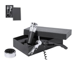 Coffret Accessoires à Vin Personnalisé Noarek Matières : carton