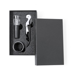 Coffret Accessoires à Vin Personnalisé Noarek Matières : carton livraison express 24h 48h