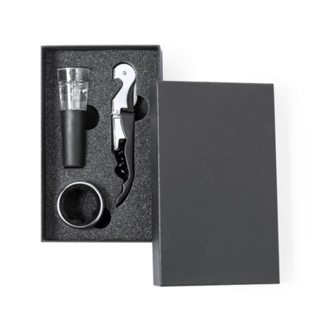 Coffret Accessoires à Vin Personnalisé Noarek Matières : carton livraison express 24h 48h