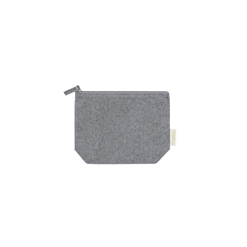 Trousse de Toilette Éco-responsable Personnalisée Pas Cher - Nécessaire Plaum Matières : coton recyclé Couleurs : naturel access