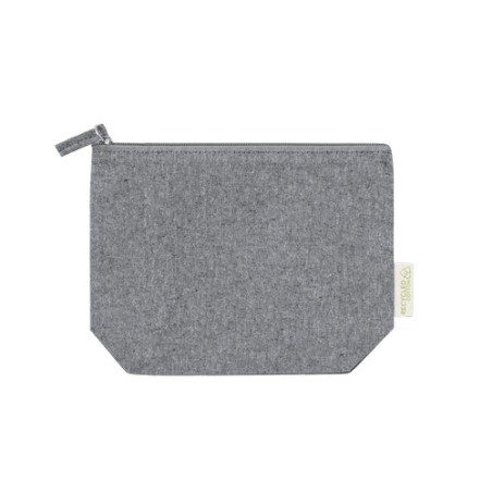 Trousse de Toilette Éco-responsable Personnalisée Pas Cher - Nécessaire Plaum Matières : coton recyclé Couleurs : naturel access