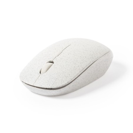 Souris publicitaire  Estiky Matières : ABS Couleurs : naturel cadeau entreprise pas cher
