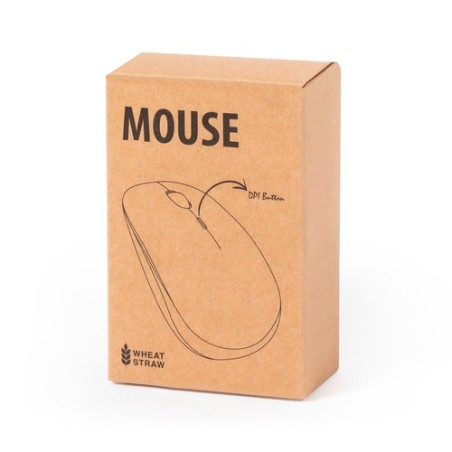 Souris publicitaire  Estiky Matières : ABS Couleurs : naturel marquage laser ultra précis