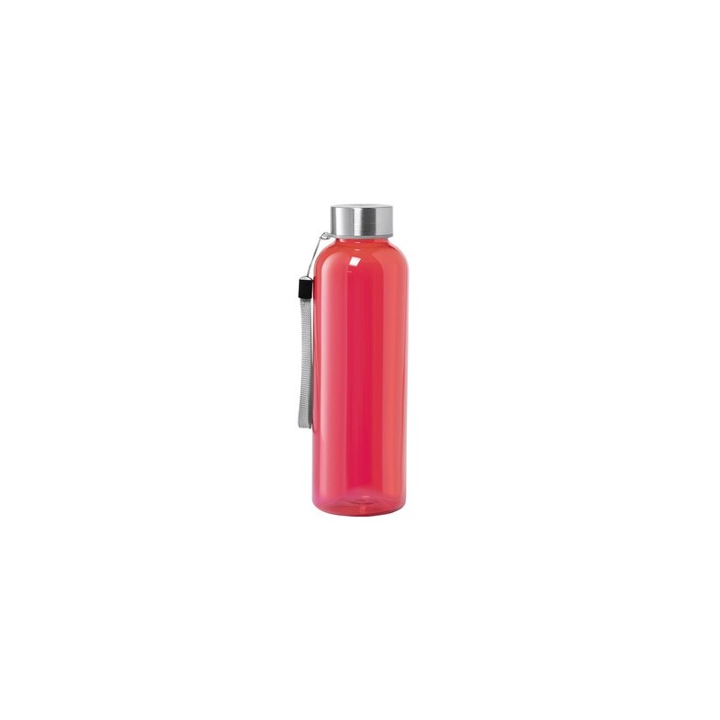 Gourde Éco-responsable Personnalisée 600ml - Bidon Lecit Matières : acier inoxydable Couleurs : rouge