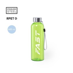 Gourde Éco-responsable Personnalisée 600ml - Bidon Lecit Matières : acier inoxydable Couleurs : rouge 2