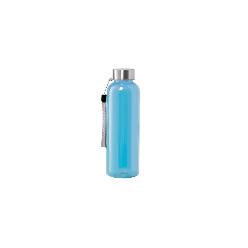 Gourde Éco-responsable Personnalisée 600ml - Bidon Lecit Matières : acier inoxydable Couleurs : bleu clair cadeau entreprise pas