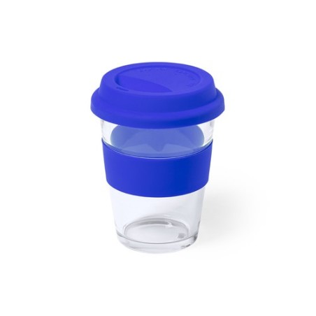 Objet Publicitaire Personnalisé en Verre Durnox Matières : silicone Couleurs : bleu goodies publicitaire événementiel
