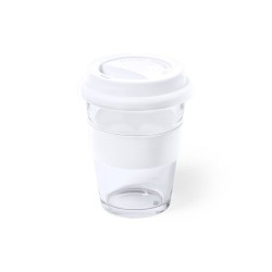 Objet Publicitaire Personnalisé en Verre Durnox Matières : silicone Couleurs : blanc impression haute définition