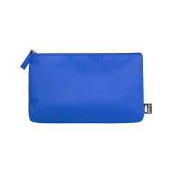 Trousse Éco-responsable Personnalisée Nécessaire Akilax pas cher Couleurs : bleu Matières : polyester recyclé