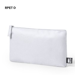 Trousse Éco-responsable Personnalisée Nécessaire Akilax pas cher Couleurs : bleu Matières : polyester recyclé 2