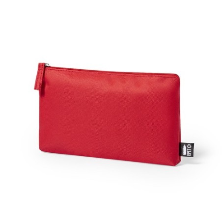 Trousse Éco-responsable Personnalisée Nécessaire Akilax pas cher Couleurs : bleu Matières : polyester recyclé personnalisation s