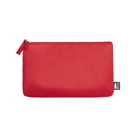 Trousse Éco-responsable Personnalisée Nécessaire Akilax pas cher Couleurs : bleu Matières : polyester recyclé impression haute d