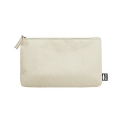 Trousse Éco-responsable Personnalisée Nécessaire Akilax pas cher Couleurs : bleu Matières : polyester recyclé objet promo petit 