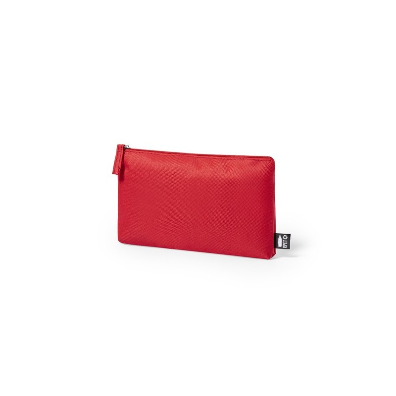 Trousse Éco-responsable Personnalisée Nécessaire Akilax pas cher Couleurs : bleu marine Matières : polyester recyclé cadeau entr